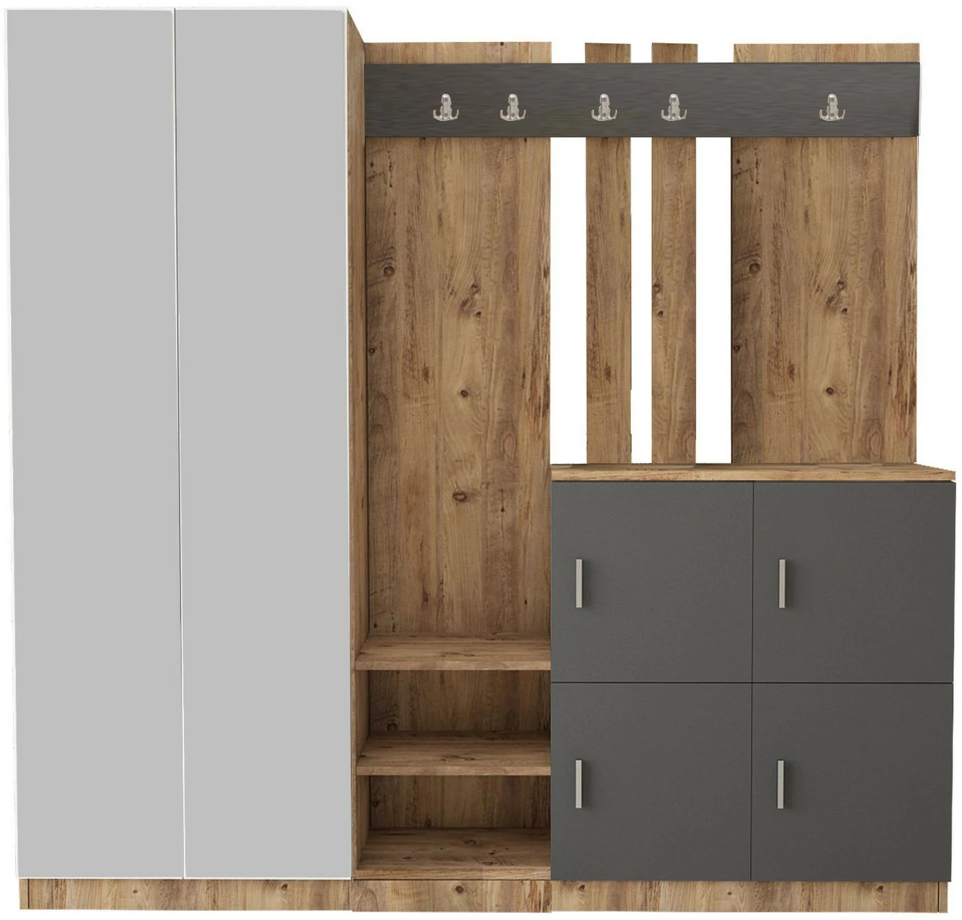 Säilytyskokonaisuus Linento Furniture DD9, Eri Värejä 7 Säilytyskokonaisuus Linento Furniture DD9, Eri Värejä - Image 7