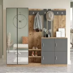 Säilytyskokonaisuus Linento Furniture DD9, Eri Värejä 19 Säilytyskokonaisuus Linento Furniture DD9, Eri Värejä -Huonekalut myymälä LIFU956LCS2809 2