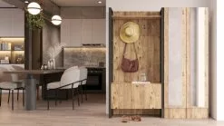 Säilytyskokonaisuus Linento Furniture ML17, Ruskea -Huonekalut myymälä LIFU956LCS2815 4