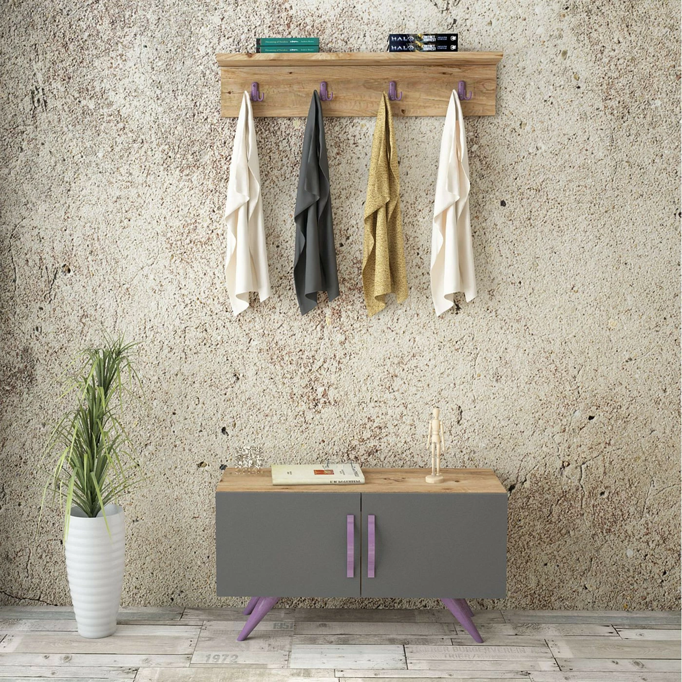 Sivupöytä Ja Hylly Linento Furniture EC12, Eri Värejä 3 Sivupöytä Ja Hylly Linento Furniture EC12, Eri Värejä - Image 3