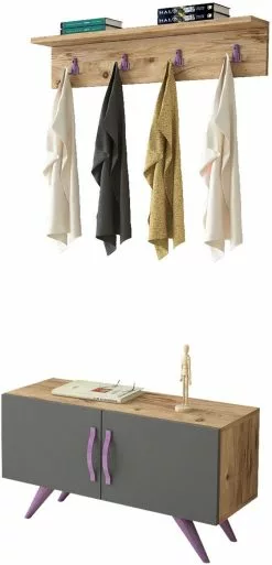 Sivupöytä Ja Hylly Linento Furniture EC12, Eri Värejä 16 Sivupöytä Ja Hylly Linento Furniture EC12, Eri Värejä -Huonekalut myymälä LIFU956LCS2817 4