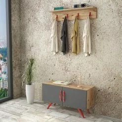 Sivupöytä Ja Hylly Linento Furniture EC12, Eri Värejä 20 Sivupöytä Ja Hylly Linento Furniture EC12, Eri Värejä -Huonekalut myymälä LIFU956LCS2818 3