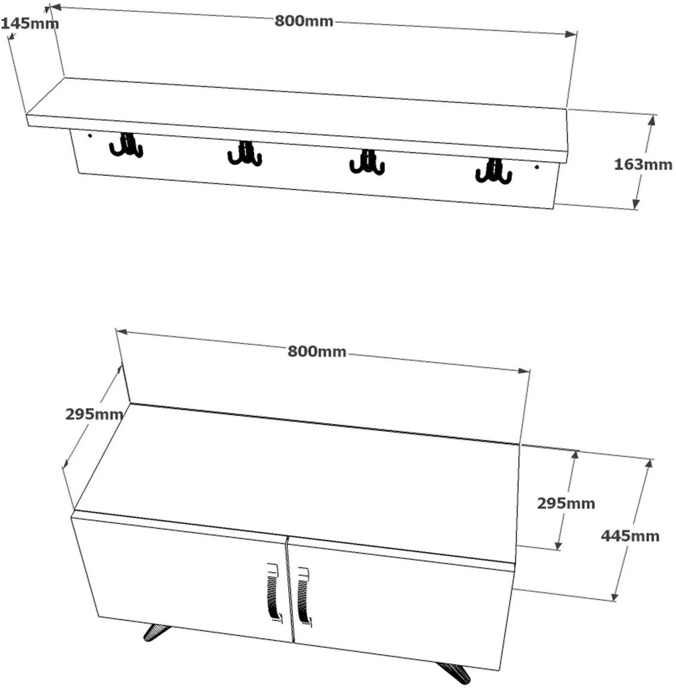 Sivupöytä Ja Hylly Linento Furniture EC12, Eri Värejä 12 Sivupöytä Ja Hylly Linento Furniture EC12, Eri Värejä - Image 12