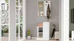 Säilytyskokonaisuus Eteiseen Linento Furniture CH1, Valkoinen 8 Säilytyskokonaisuus Eteiseen Linento Furniture CH1, Valkoinen -Huonekalut myymälä LIFU956LCS2819 3