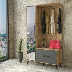 Vaatesäilytyskaluste Linento Furniture VL65, Eri Värejä 31 Vaatesäilytyskaluste Linento Furniture VL65, Eri Värejä -Huonekalut myymälä LIFU956LCS2823 2