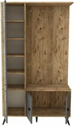 Vaatesäilytyskaluste Linento Furniture VL65, Eri Värejä 34 Vaatesäilytyskaluste Linento Furniture VL65, Eri Värejä -Huonekalut myymälä LIFU956LCS2823 5