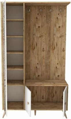 Vaatesäilytyskaluste Linento Furniture VL65, Eri Värejä 22 Vaatesäilytyskaluste Linento Furniture VL65, Eri Värejä -Huonekalut myymälä LIFU956LCS2824 5