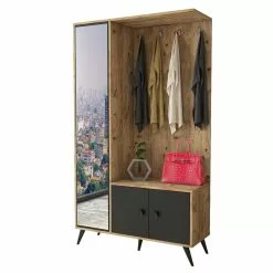 Vaatesäilytyskaluste Linento Furniture VL65, Eri Värejä 27 Vaatesäilytyskaluste Linento Furniture VL65, Eri Värejä -Huonekalut myymälä LIFU956LCS2825 4