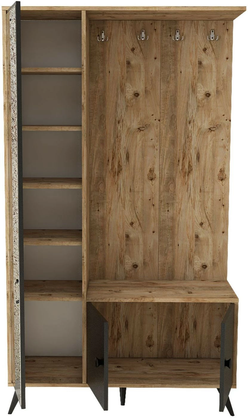 Vaatesäilytyskaluste Linento Furniture VL65, Eri Värejä 11 Vaatesäilytyskaluste Linento Furniture VL65, Eri Värejä - Image 11