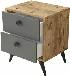 Yöpöytä Linento Furniture VL67-2, Eri Värejä -Huonekalut myymälä LIFU956LCS3101 3