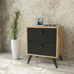 Yöpöytä Linento Furniture VL67-2, Eri Värejä -Huonekalut myymälä LIFU956LCS3103 2