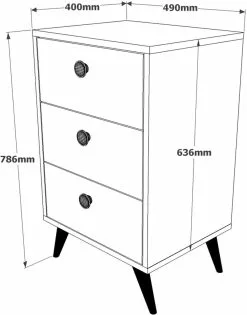 Lipasto Linento Furniture VL68, Eri Värejä -Huonekalut myymälä LIFU956LCS3107 4