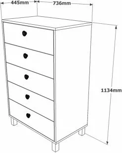 Lipasto Linento Furniture VL82, Eri Värejä -Huonekalut myymälä LIFU956LCS3121 6
