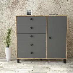 Säilytyskaluste Linento Furniture VL83, Eri Värejä -Huonekalut myymälä LIFU956LCS3125 3