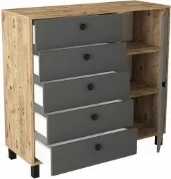 Säilytyskaluste Linento Furniture VL83, Eri Värejä -Huonekalut myymälä LIFU956LCS3125 5