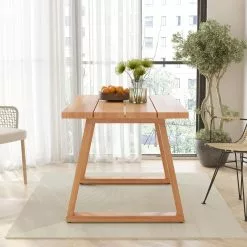 Ruokapöytä Linento Furniture ME1, 140x80cm, Ruskea -Huonekalut myymälä LIFU956LCS3301 3