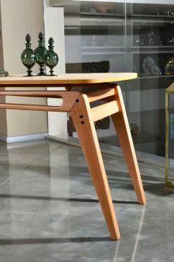 Ruokapöytä Linento Furniture Palace, Puu, Ruskea -Huonekalut myymälä LIFU998VOW1702 6