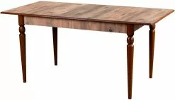 Ruokapöytä Linento Furniture Morocco, Jatkettava, Ruskea