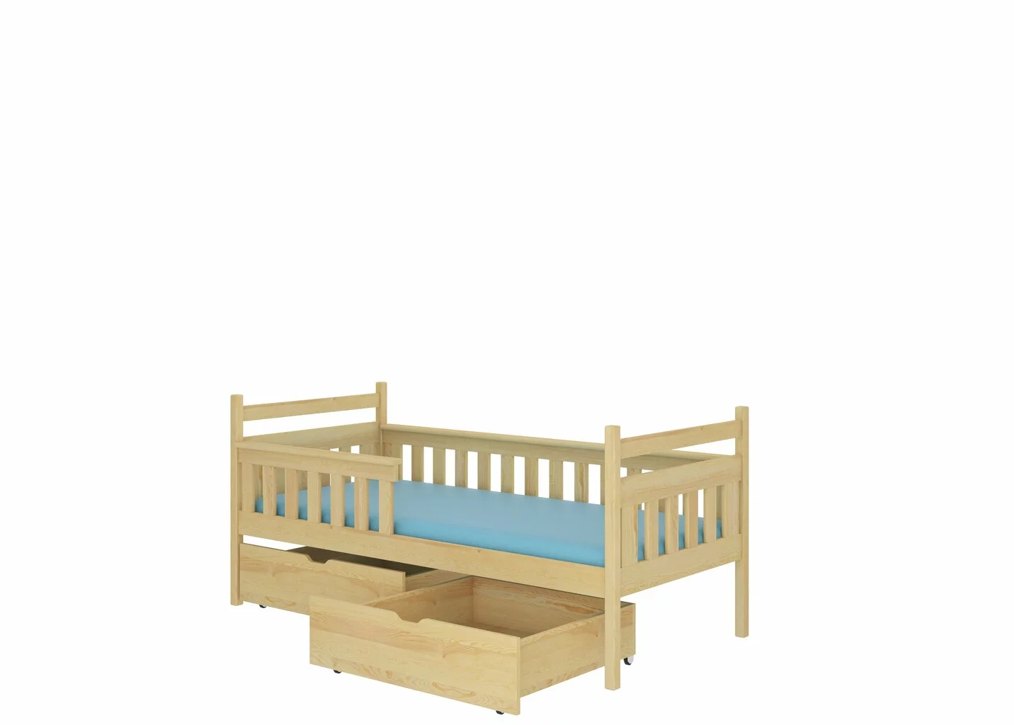 Adrk Furniture Eman-pinnasänky, 80x180cm, Vaaleanruskea 1 Adrk Furniture Eman-pinnasänky, 80x180cm, Vaaleanruskea