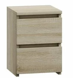 ADRK Furniture Sivupöytä Puna P2, Tammi