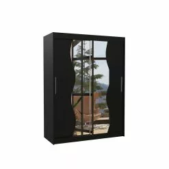 Kaappi ADRK Furniture Renzo, Musta