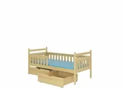 Lasten Sänky Adrk Furniture Eman 90x200 Cm, Vaaleanruskea