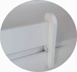 Lastensänky ADRK Furniture Emka X2, 80x160 Cm, Valkoinen -Huonekalut myymälä lastensanky adrk furniture emka x2 80x160 cm 317e6 osta reference