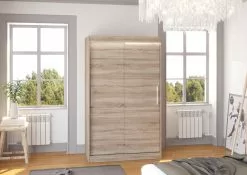 LED-valaistuskaappi ADRK Furniture Collin, Ruskea -Huonekalut myymälä led valaistuskaappi adrk furniture collin ruskea 34ca0 tila reference